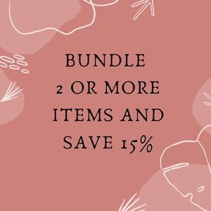 Bundle and Save!